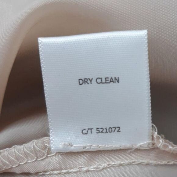 Taylor Silk & Shantung Dress Retro 60's Nautical Illusion Fit & Flare Sz 10 - Picture 10 of 10